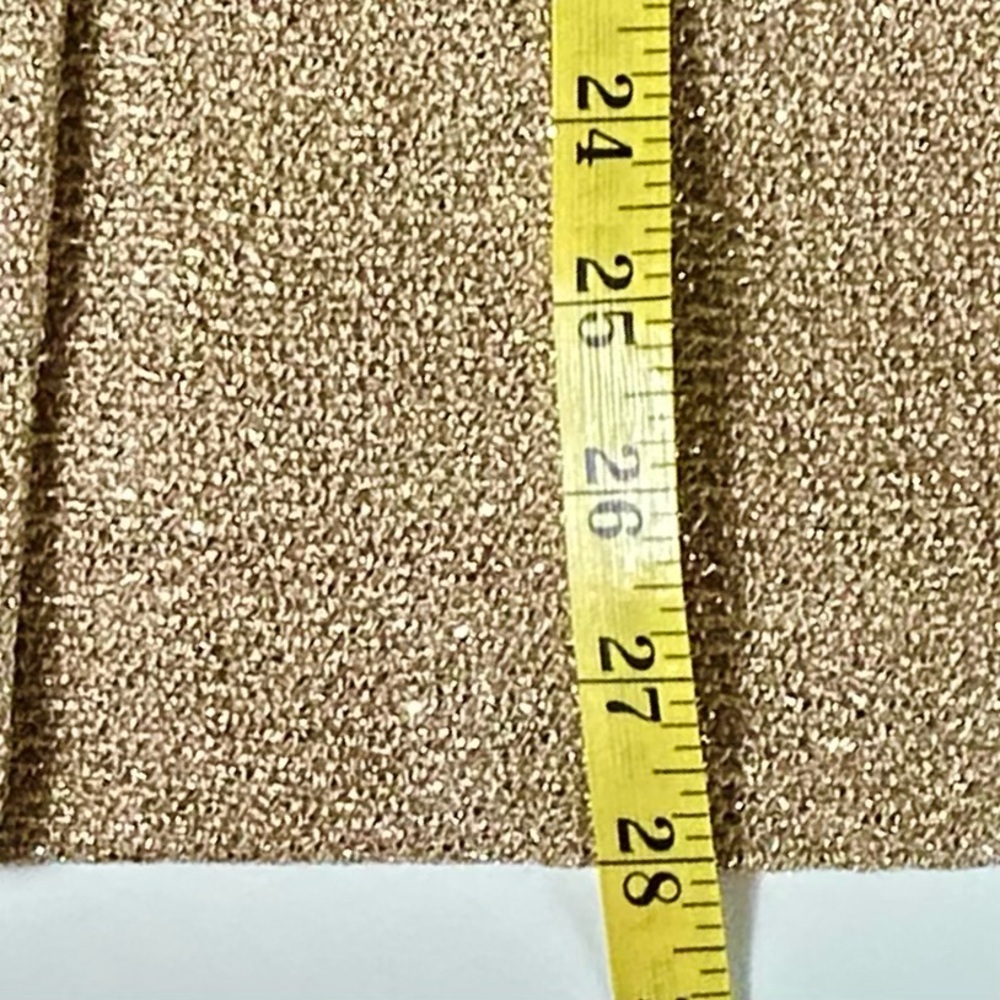 St. John gold knit blazer - Picture 8 of 13
